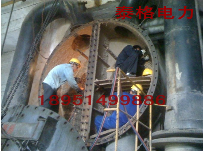 凝汽器換管，凝汽器換不銹鋼管，凝汽器銅管更換，冷凝器換管，凝汽器不銹鋼換管